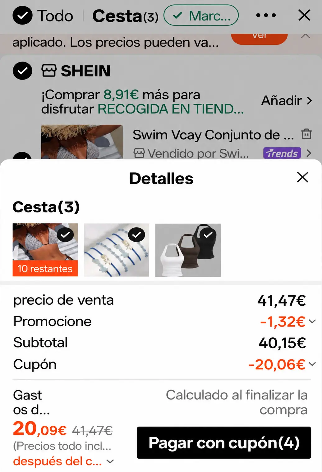 Descuento aplicado